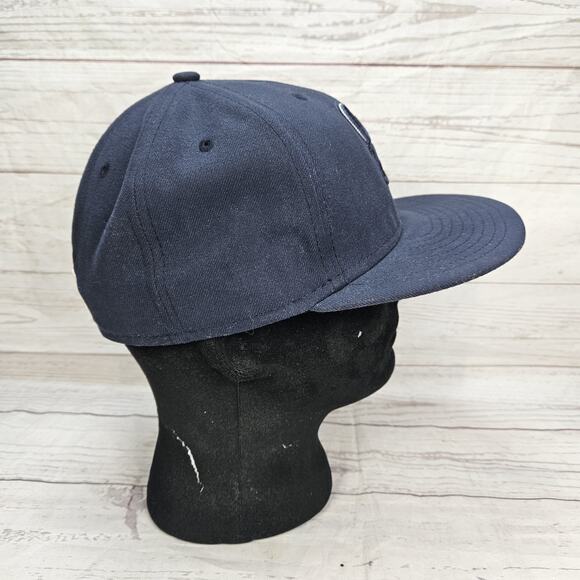 Houston Texans NFL New Era 59FIFTY Fitted Navy Blue Hat Cap Size 7 - Picture 4 of 6